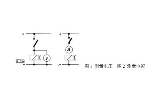 电磁离合器的电路和电压